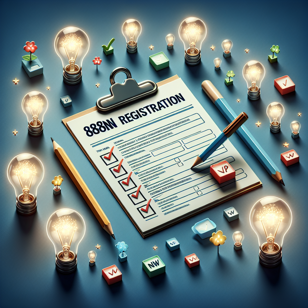 88NN Registration: Tips for a Successful Application