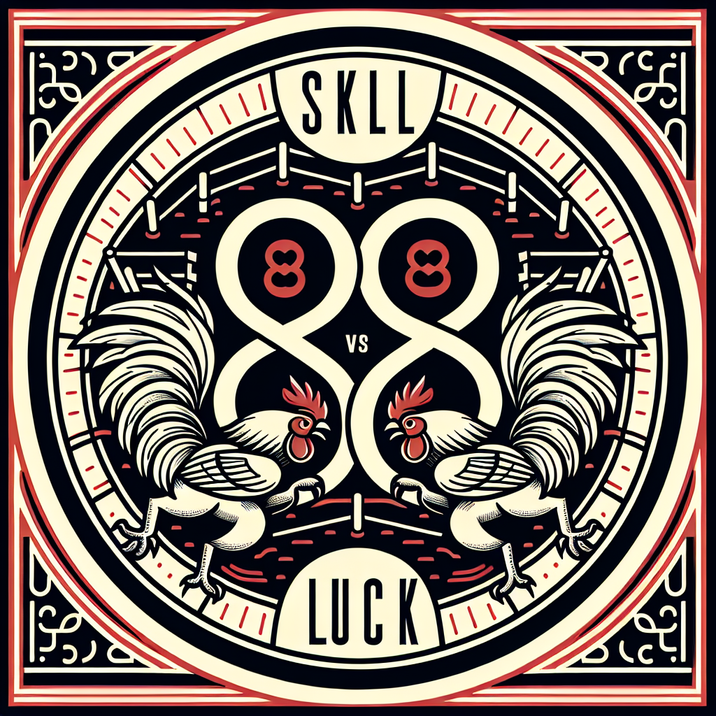 The Role of Luck vs. Skill in 88nn Cockfighting